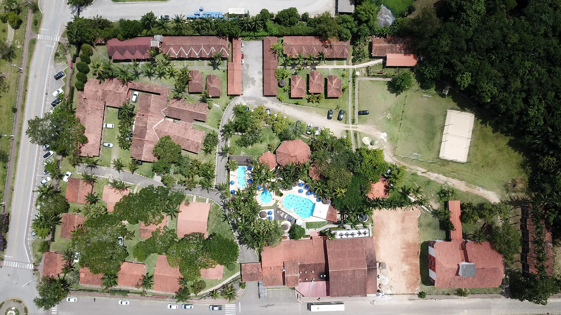 Cabanas Termas Hotel mapa interativo