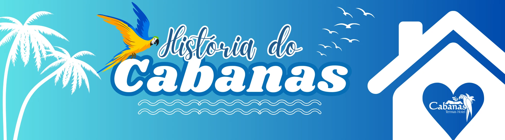 Cabanas Termas Hotel banner historia